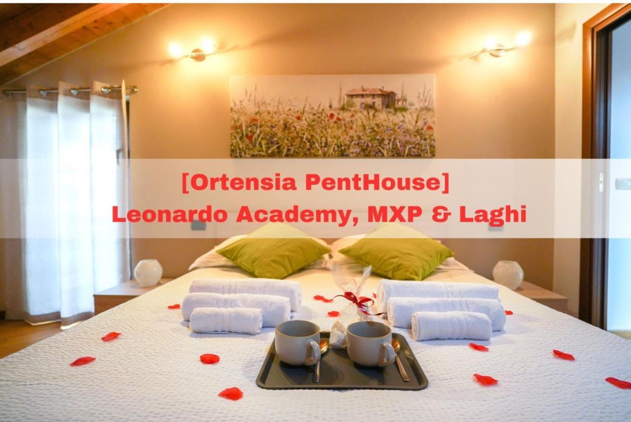 Ortensia Penthouse Leonardo Academy, Mxp & Laghi Sesto Calende Kültér fotó